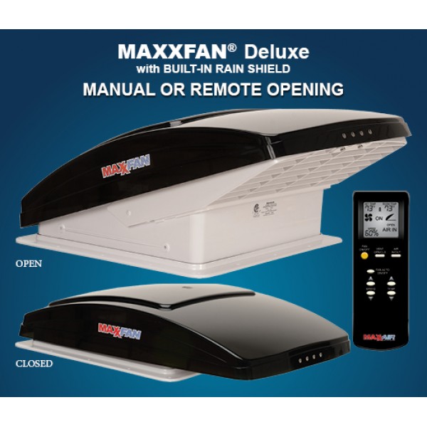 MaxxFan ventilator SMOKE (licht doorlatend)